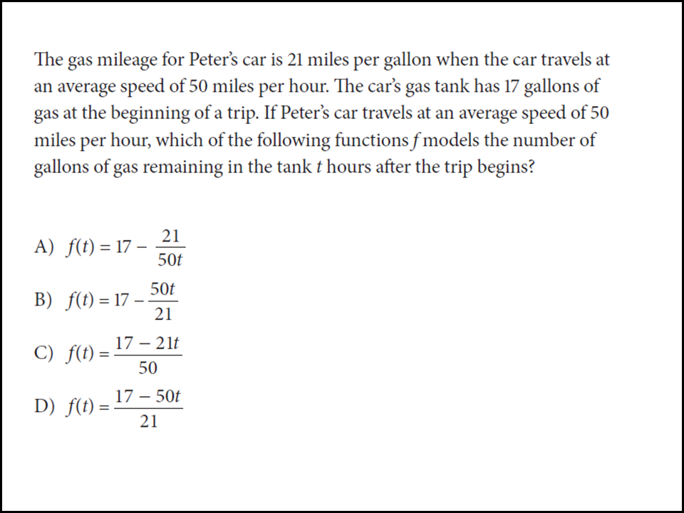 psat 9 math practice test pdf