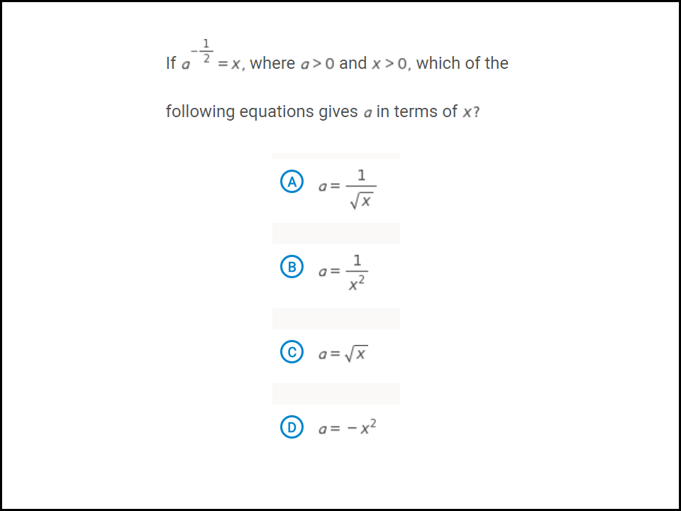 SAT Math: 48 Official Practice Questions - SAT Quantum