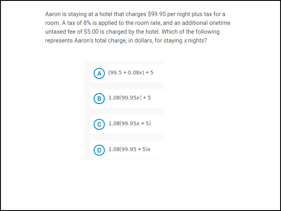 psat math practice test questions